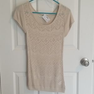 Short sleeve knit shirt